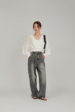 Load image into Gallery viewer, cache-coeur blouse