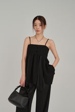 Load image into Gallery viewer, layered peplum cami tops