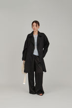 画像をギャラリービューアに読み込む, relaxed linen overcoat