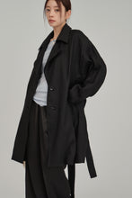 画像をギャラリービューアに読み込む, relaxed linen overcoat