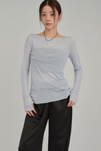 画像をギャラリービューアに読み込む, boat neck sheer tops