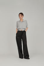 Load image into Gallery viewer, front button polo knit cardigan