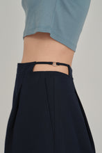 画像をギャラリービューアに読み込む, fine belt cocoon skirt