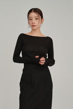 画像をギャラリービューアに読み込む, boat neck sheer tops