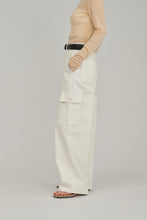画像をギャラリービューアに読み込む, cotton twill cargo pants