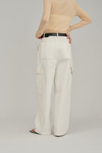 画像をギャラリービューアに読み込む, cotton twill cargo pants