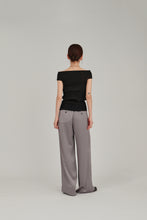 画像をギャラリービューアに読み込む, relax satin pants
