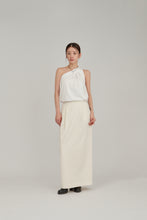 画像をギャラリービューアに読み込む, fine belt cocoon skirt