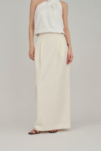 画像をギャラリービューアに読み込む, fine belt cocoon skirt