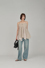 Load image into Gallery viewer, layered peplum cami tops