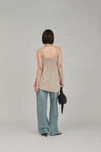 Load image into Gallery viewer, layered peplum cami tops