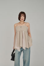Load image into Gallery viewer, layered peplum cami tops