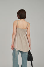 Load image into Gallery viewer, layered peplum cami tops