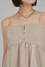 Load image into Gallery viewer, layered peplum cami tops
