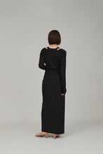 Load image into Gallery viewer, front twist drape skirt