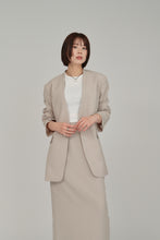 画像をギャラリービューアに読み込む, gypsy sap  no collar jacket
