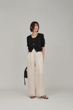 画像をギャラリービューアに読み込む, relax satin pants