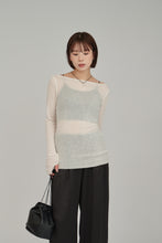 画像をギャラリービューアに読み込む, boat neck sheer tops