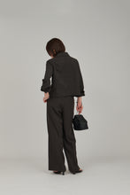 Load image into Gallery viewer, thin slub straight pants