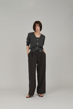 画像をギャラリービューアに読み込む, puff sleeve compact knit cardigan