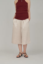 画像をギャラリービューアに読み込む, relax satin harf pants
