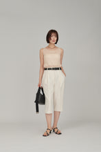 画像をギャラリービューアに読み込む, 後半　詳細記載なしlo271-95 sheer lame no sleeve rib knit