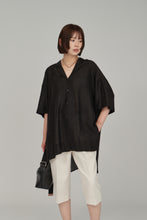 Load image into Gallery viewer, 物まだ 素材変更lo271-13 relaxed tailored shirt