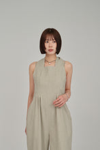 Load image into Gallery viewer, slub twill back tie combinaison