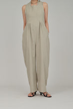 Load image into Gallery viewer, slub twill back tie combinaison