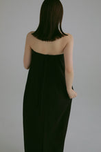 Load image into Gallery viewer, back tie cocoon bare dress