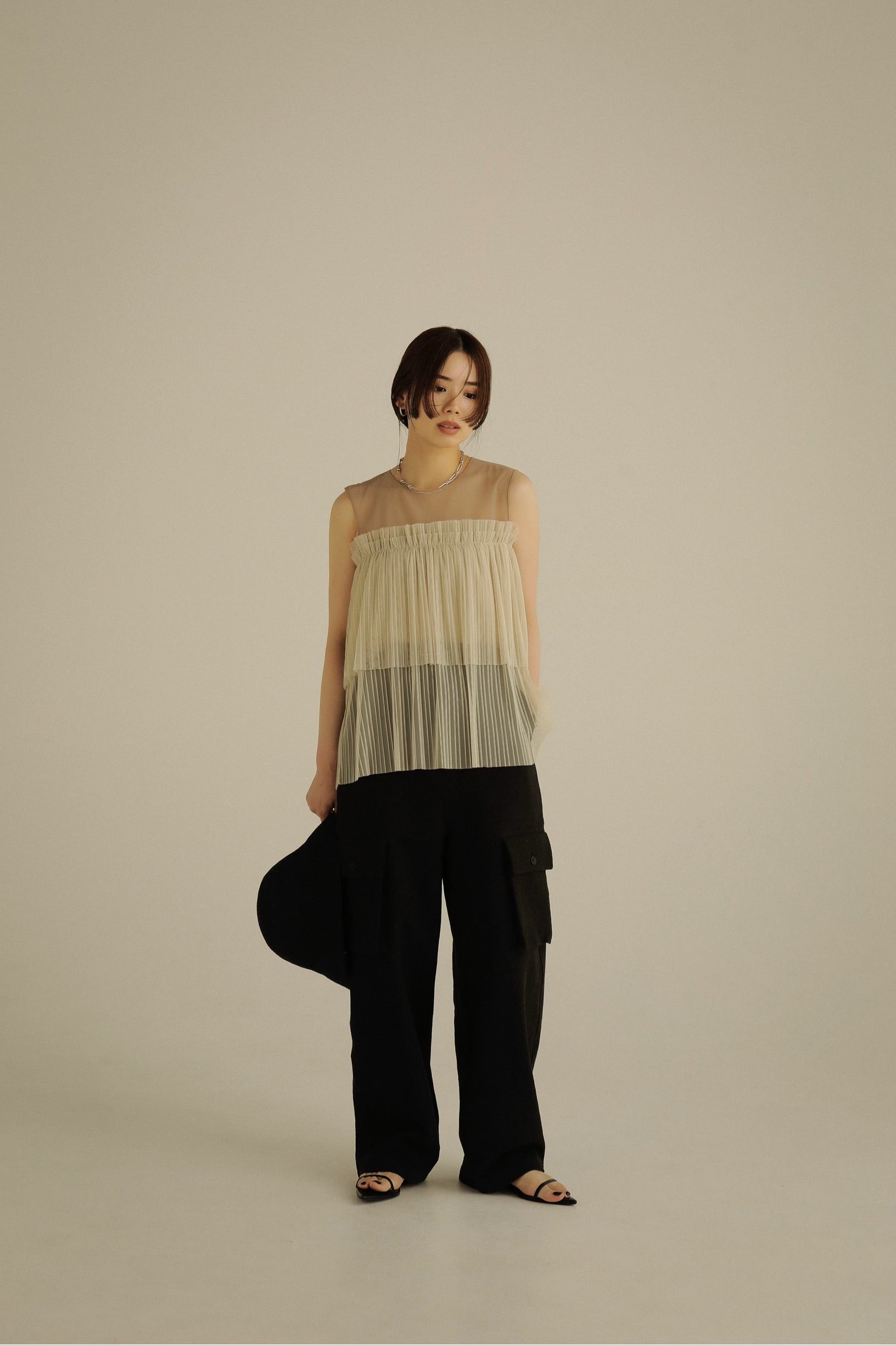 tulle pleats tiered tops – louren store tulle pleats tiered tops – louren store