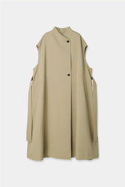 volume flare trench coat – louren store 