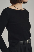画像をギャラリービューアに読み込む, cashmere spangle knit tops