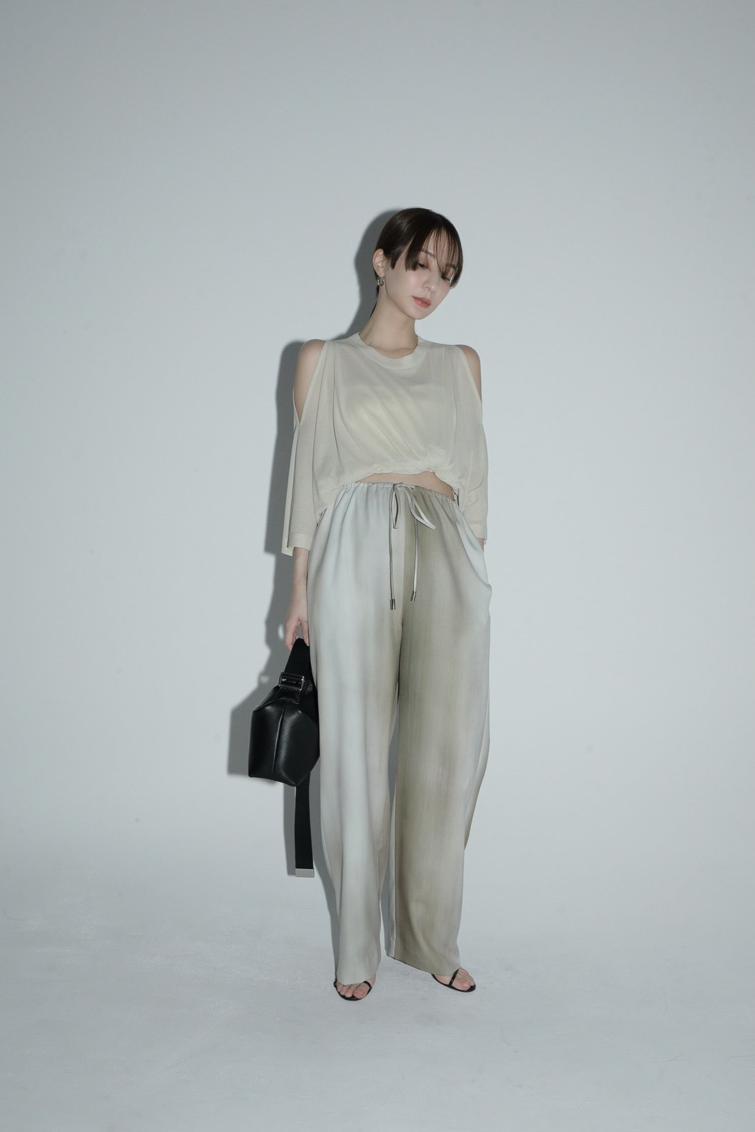 トップス louren LULU sleeve cut sheer tops – louren store