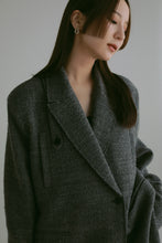 画像をギャラリービューアに読み込む, slab tweed classic jacket