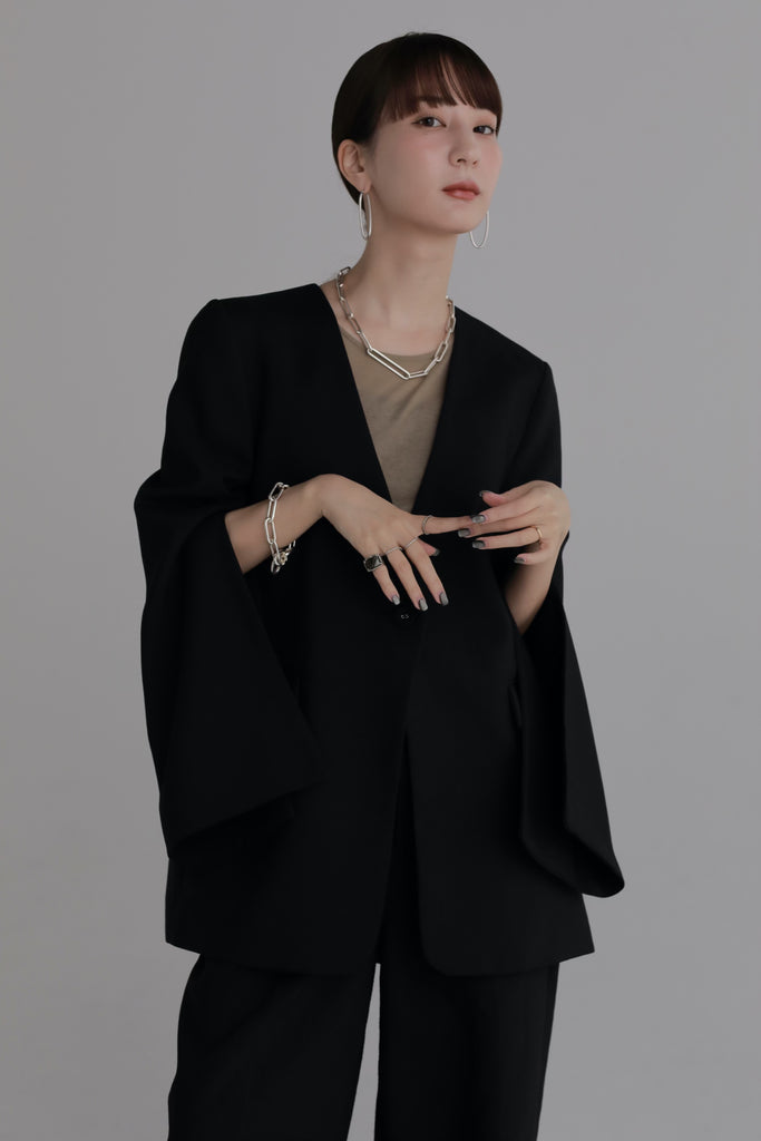 slit sleeve jacket – louren store slit sleeve jacket – louren store