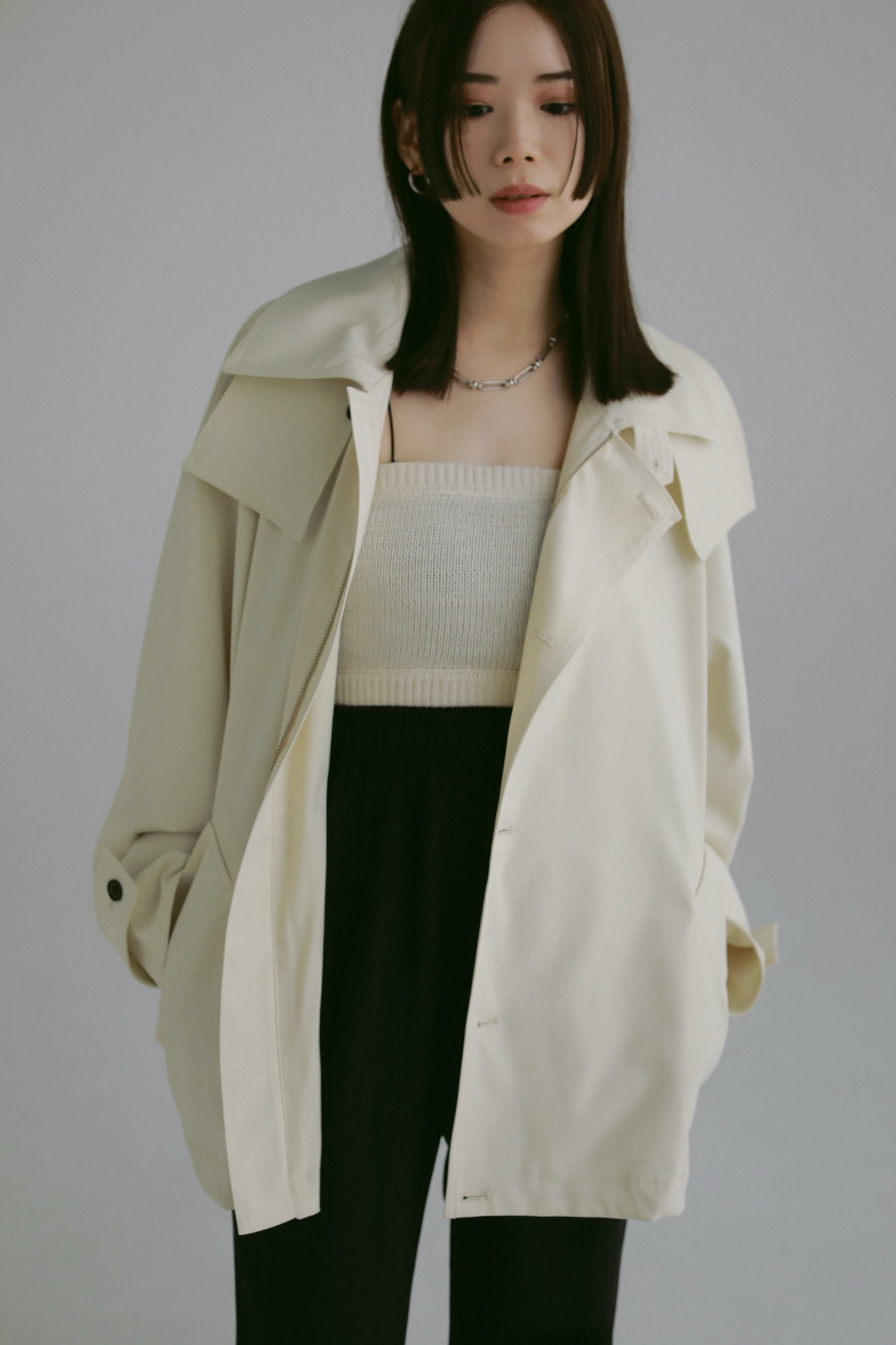 wool twill blouson ローレン louren wool twill blouson – louren store