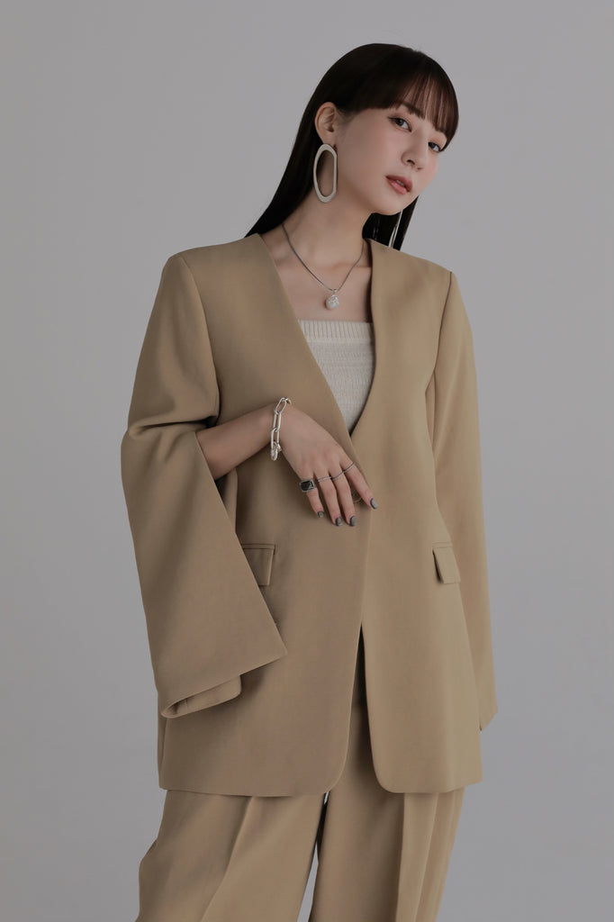 slit sleeve jacket – louren store slit sleeve jacket – louren store