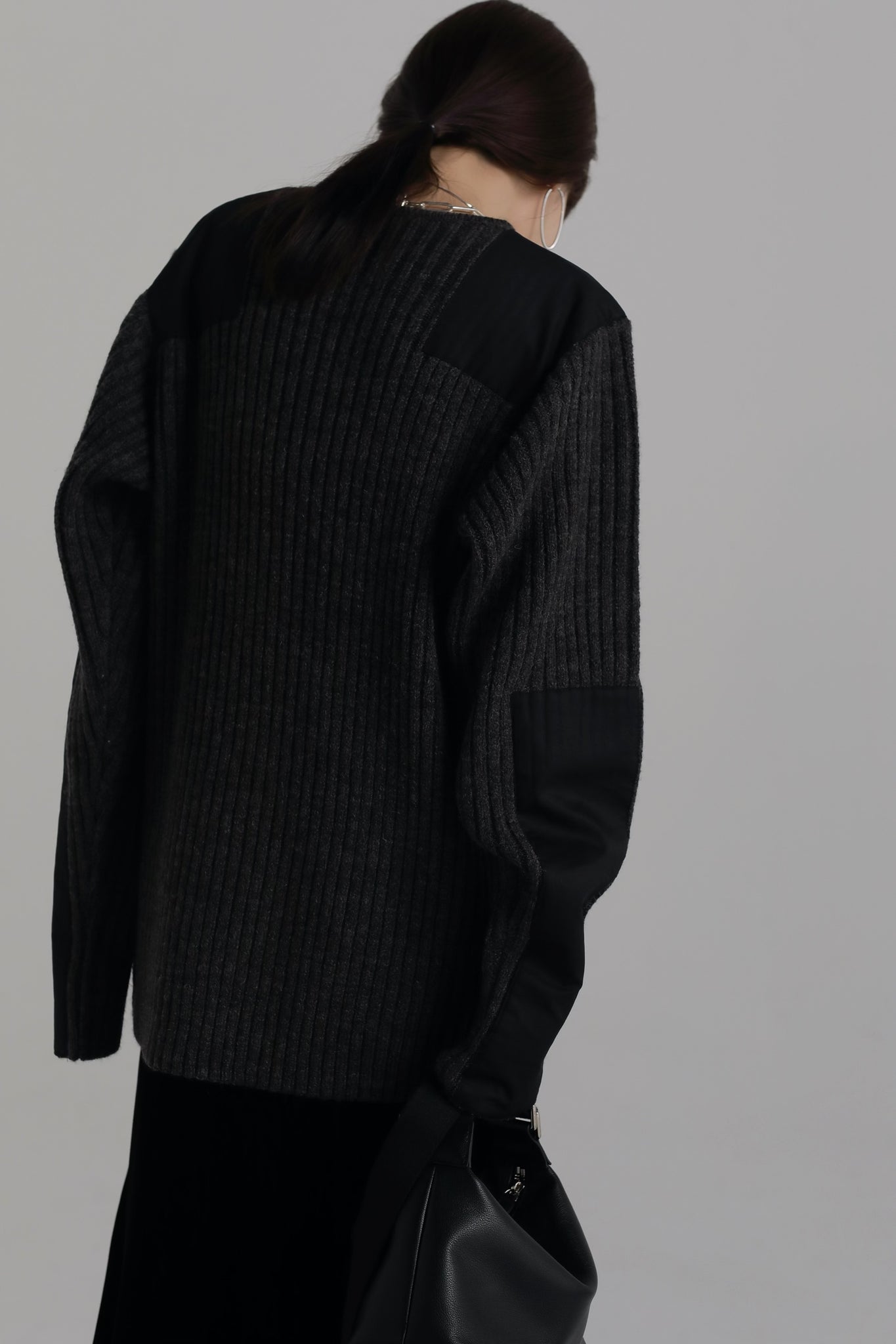 patchwork military knit – louren store