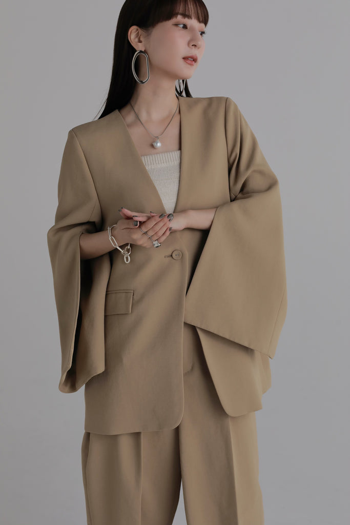 slit sleeve jacket – louren store slit sleeve jacket – louren store