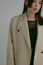 将图像加载到图库查看器中， slab tweed classic jacket