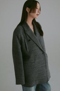 slab tweed classic jacket