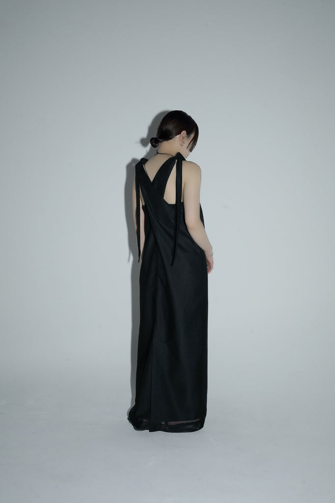 back cross lace dress – louren store