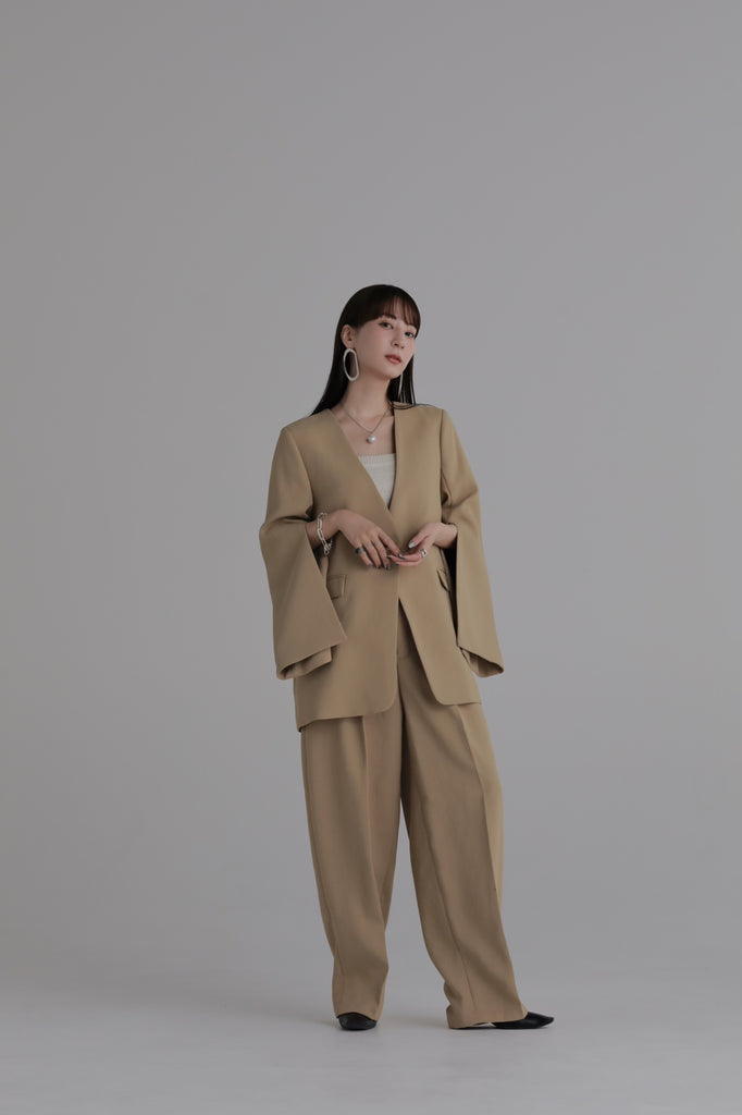slit sleeve jacket – louren store slit sleeve jacket – louren store