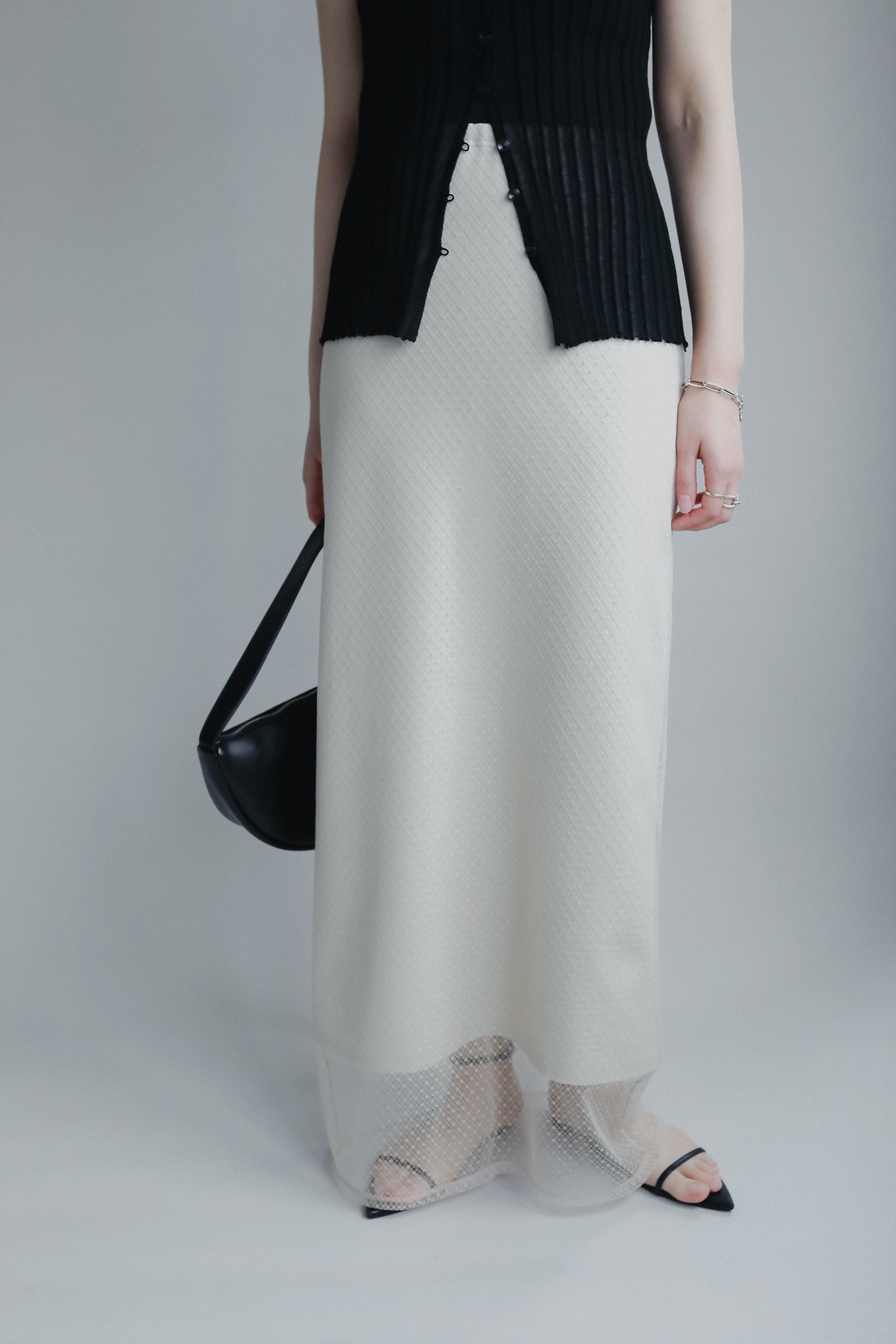 tulle lace skirt – louren store