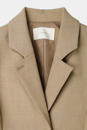 slit sleeve tailored jacket – louren store