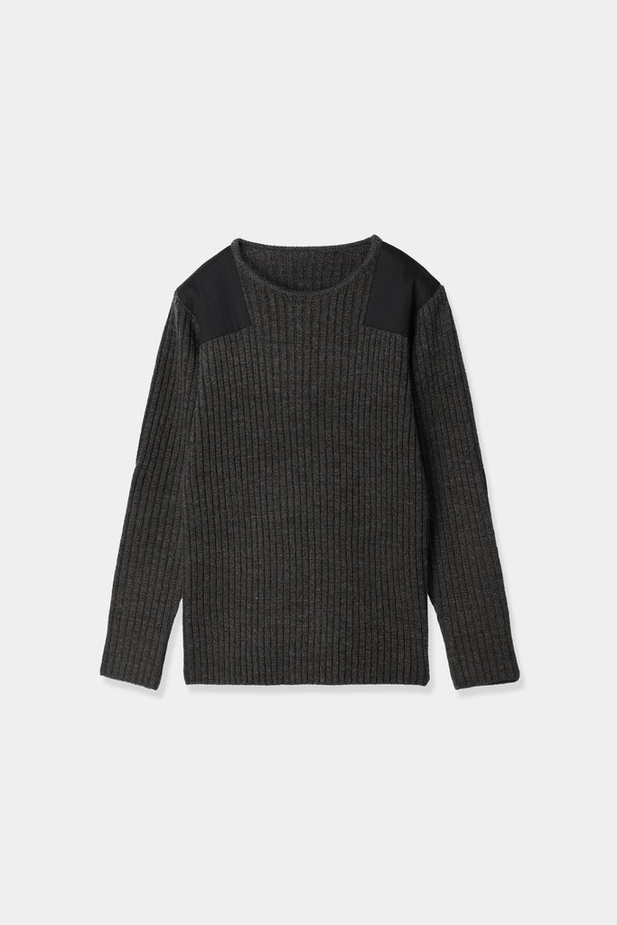 patchwork military knit – louren store