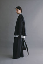 画像をギャラリービューアに読み込む, model：168cm ( navy / T )