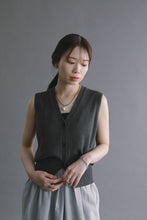 画像をギャラリービューアに読み込む, compact knit vest