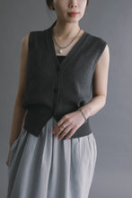 画像をギャラリービューアに読み込む, compact knit vest